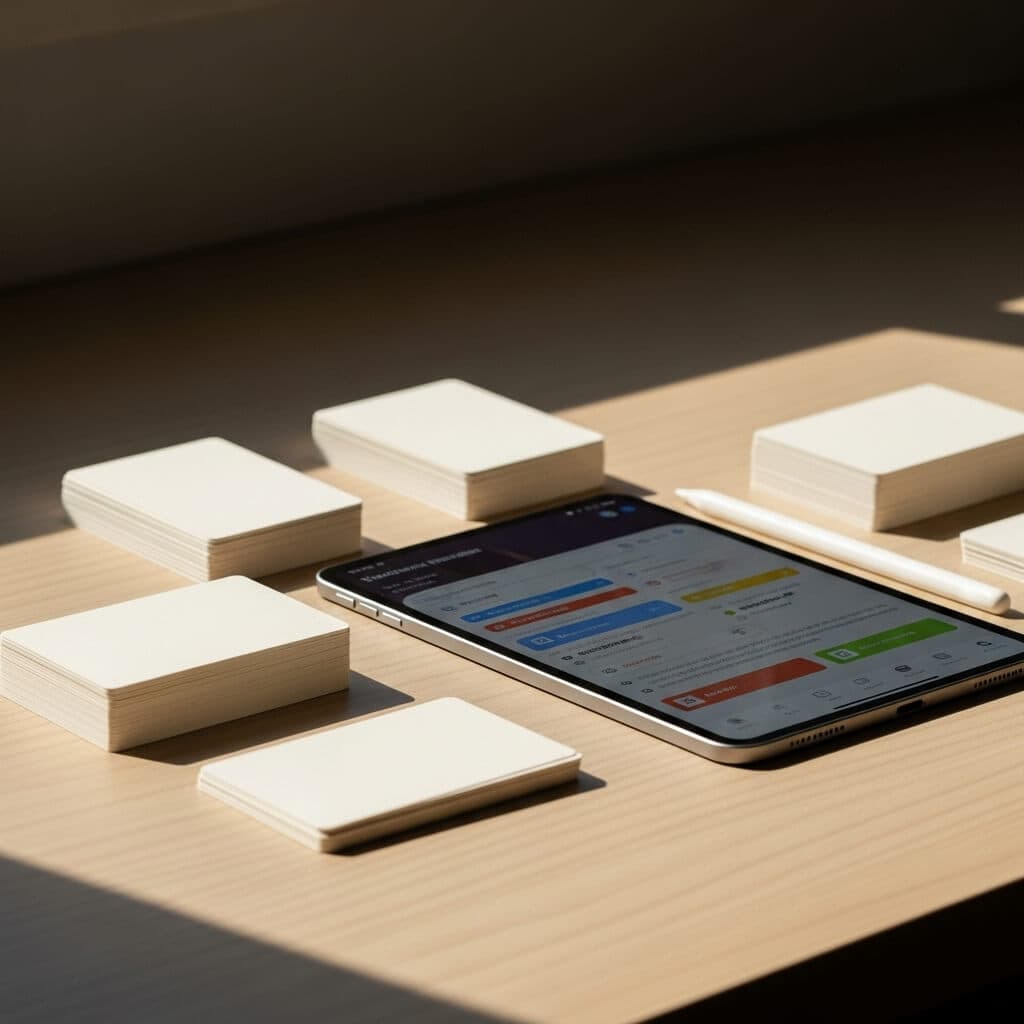 Vocabulary: A Modern Flashcards Method