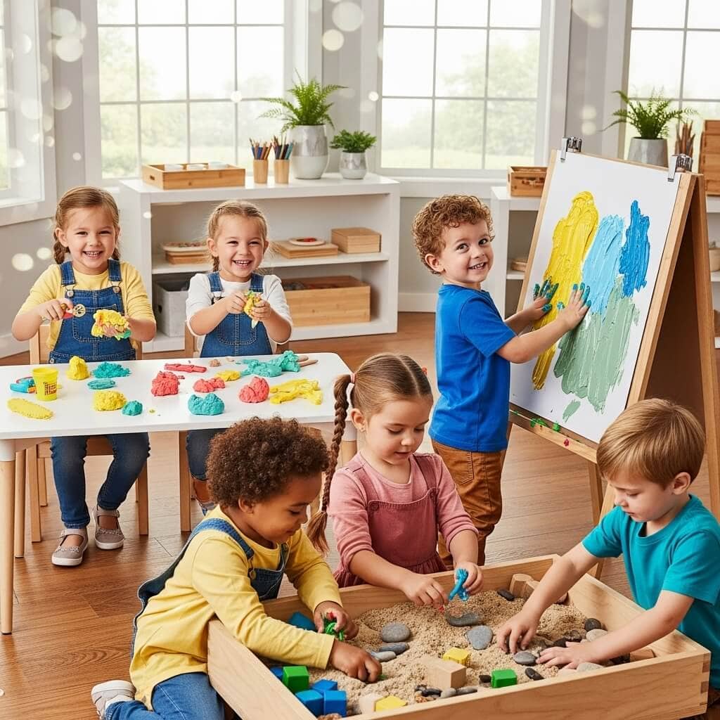 Sensory Play for Calm, Focus and Language